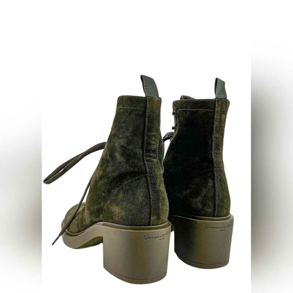NIB Gianvito Rossi Dark Olive boots - Picture 4 of 5